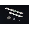 AIMANT ADHÉSIF DIAM 6 MM-EP 2 MM PAR 100 AIMANTS