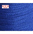 Corde double torsadée BLEU en BOBINE 100 Mètres