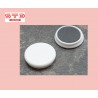AIMANT ROND BLANC POUR BUREAU OU SCOLAIRE PAR 10