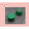AIMANT ROND VERT POUR BUREAU OU SCOLAIRE PAR 10