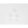RIVET PLASTIQUE TRANSPARENT 5 MM PAR 1000