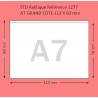 1277 - A7 POCHETTE ADHESIVE GRAND COTE 113 X 83 MM PAR 200