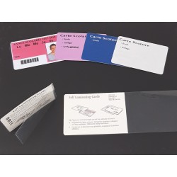 POCHETTE PLASTIFICATION DE SECURITE 66 x 100 MM PAR 100