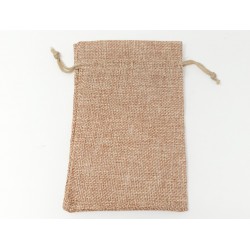 Sac Cadeau TISSUS TOILE DE JUTE 200 x 300 mm PAR 10