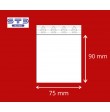 Sachet ZIP 75 x 90 mm