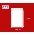 Sachet ZIP 80 x 120 mm