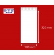 Sachet ZIP 100 x 220 mm