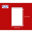 Sachet ZIP 90µ 220 x 310 mm