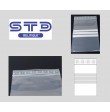 Sachet ZIP Bandes 250 x 350 mm PE 90µ par 1000